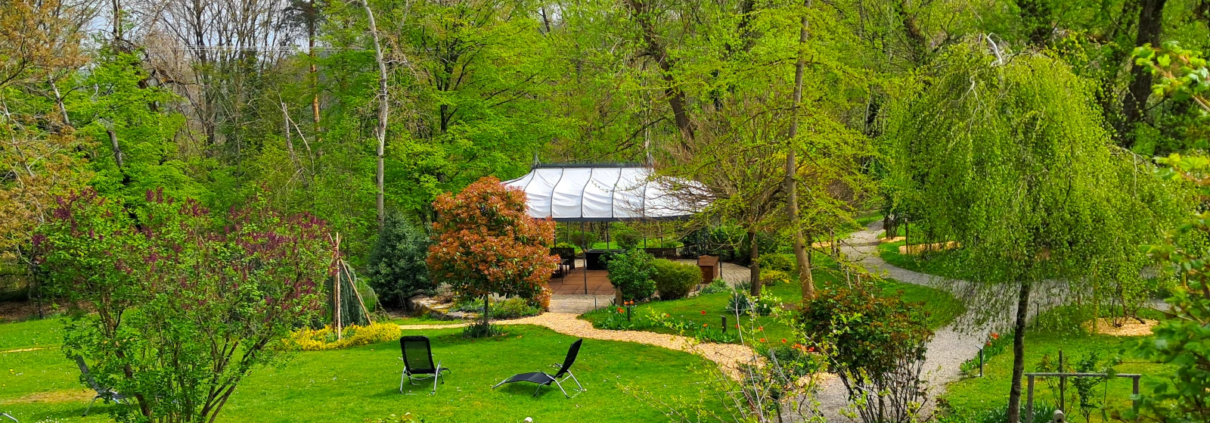 Blick in den Sommergarten