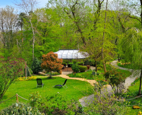 Blick in den Sommergarten