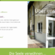 Screenshot neue Website